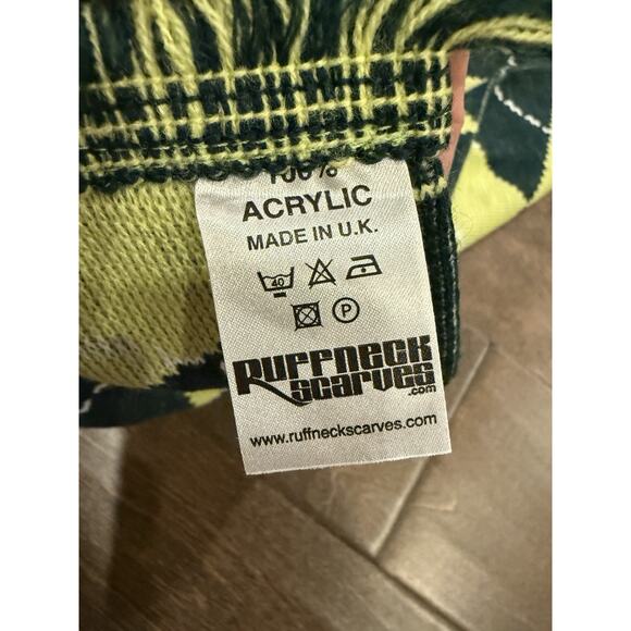 Puppneck Scarves Unisex Green White MLS Portland Timbers Knit Scarf Size 61x7 - Picture 5 of 7